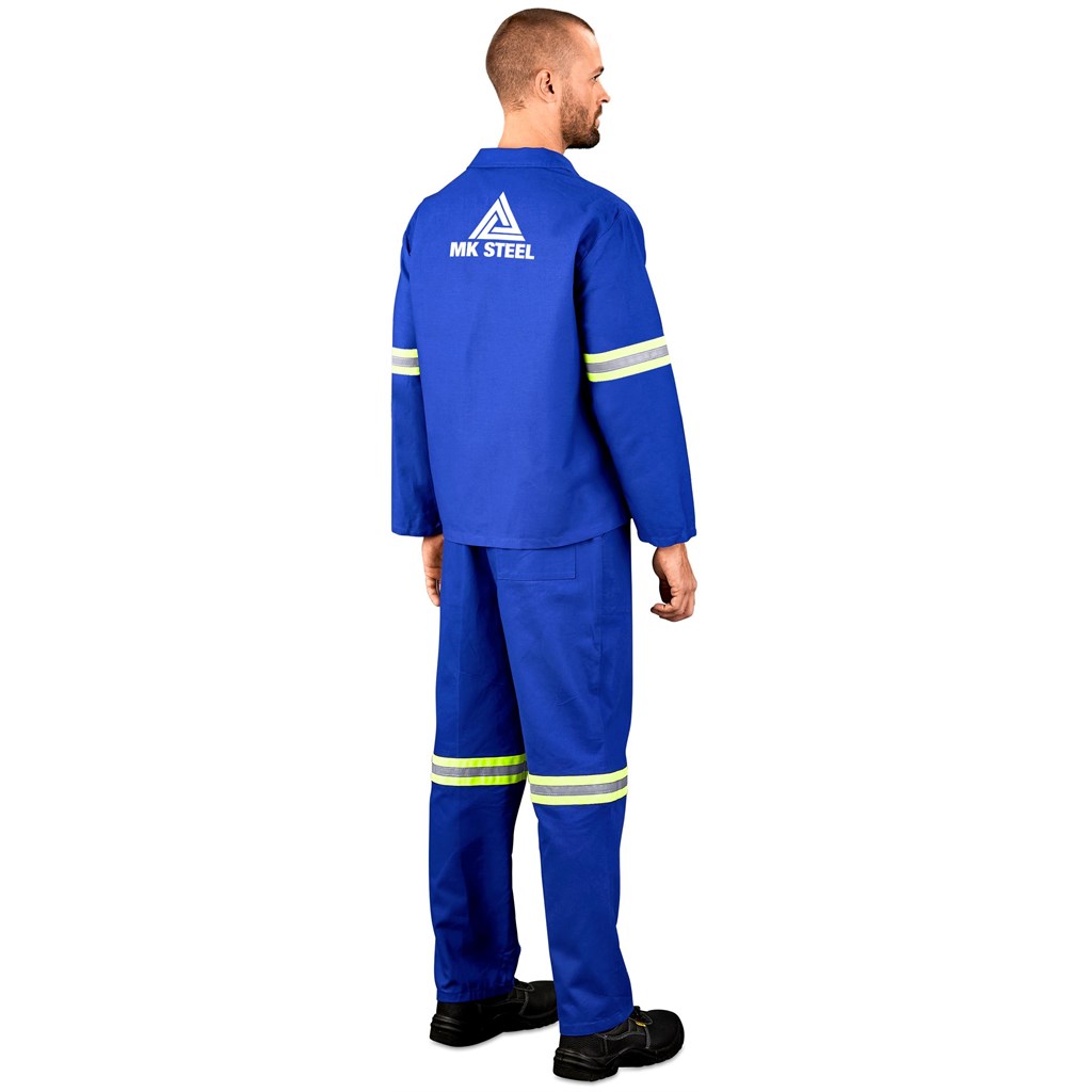 Technician 100% Cotton Conti Suit - Reflective Arms & Legs - Yellow Tape - Image 5