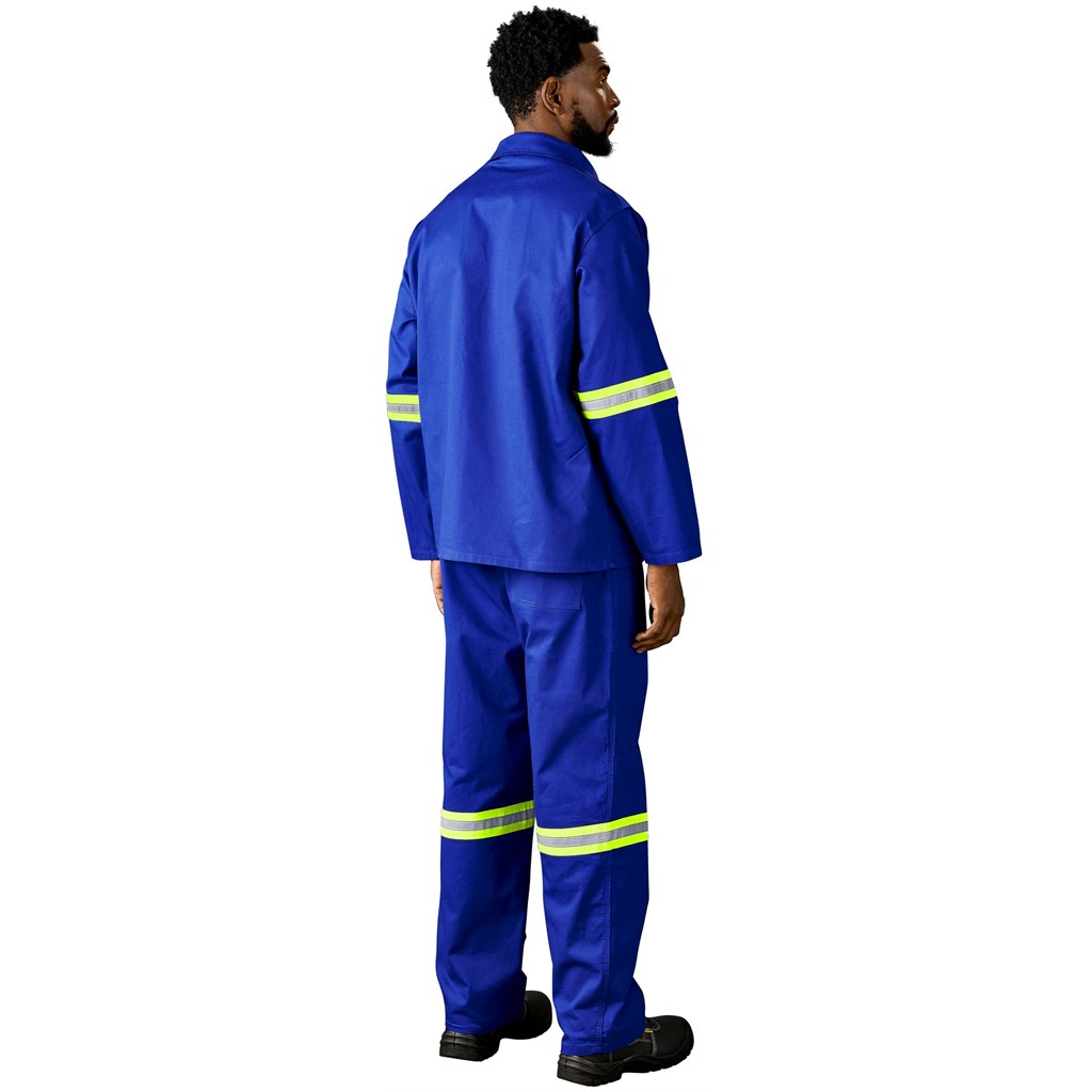 Artisan Premium 100% Cotton Pants - Reflective Legs - Yellow Tape - Image 7