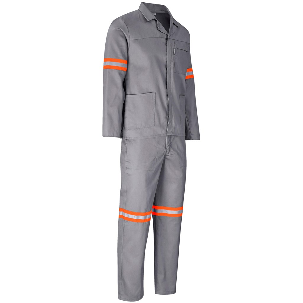 Trade Polycotton Conti - Suit Reflective Arms, Legs & Back - Orange Tape - Image 24