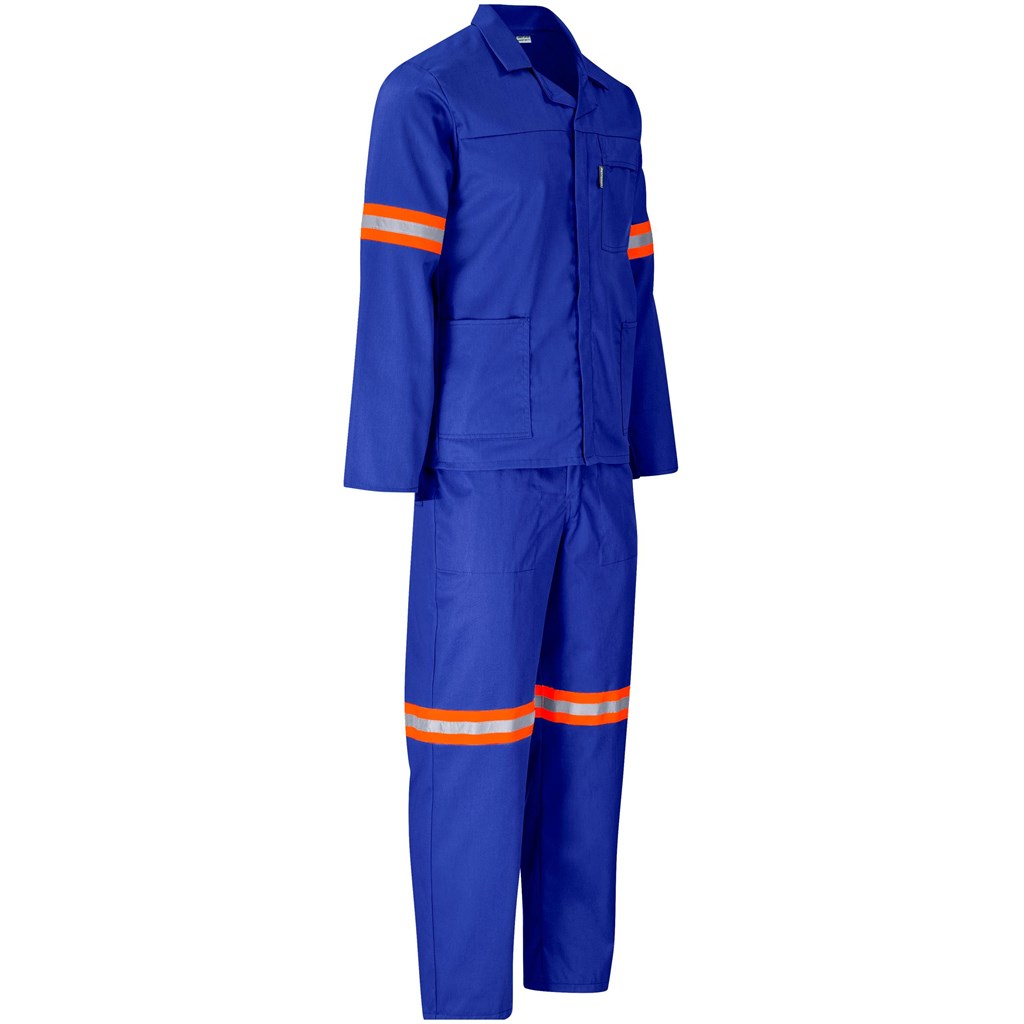 Trade Polycotton Conti - Suit Reflective Arms, Legs & Back - Orange Tape - Image 53
