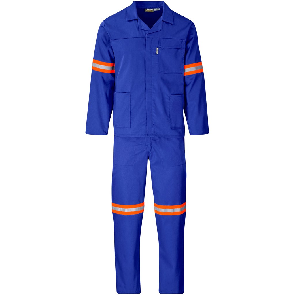 Trade Polycotton Conti - Suit Reflective Arms, Legs & Back - Orange Tape - Image 49