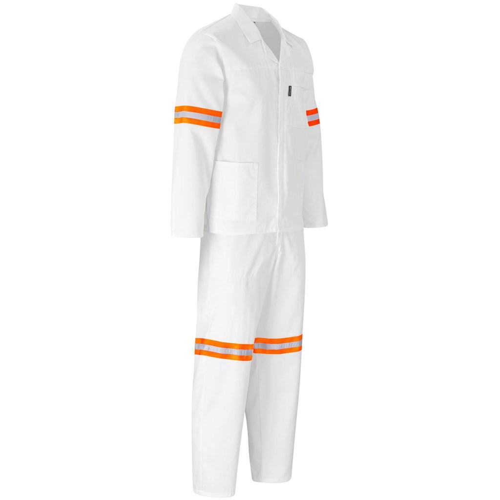 Trade Polycotton Conti - Suit Reflective Arms, Legs & Back - Orange Tape - Image 59