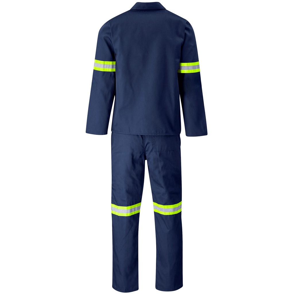 Trade Polycotton Conti Suit - Reflective Arms & Legs - Yellow Taped - Image 17