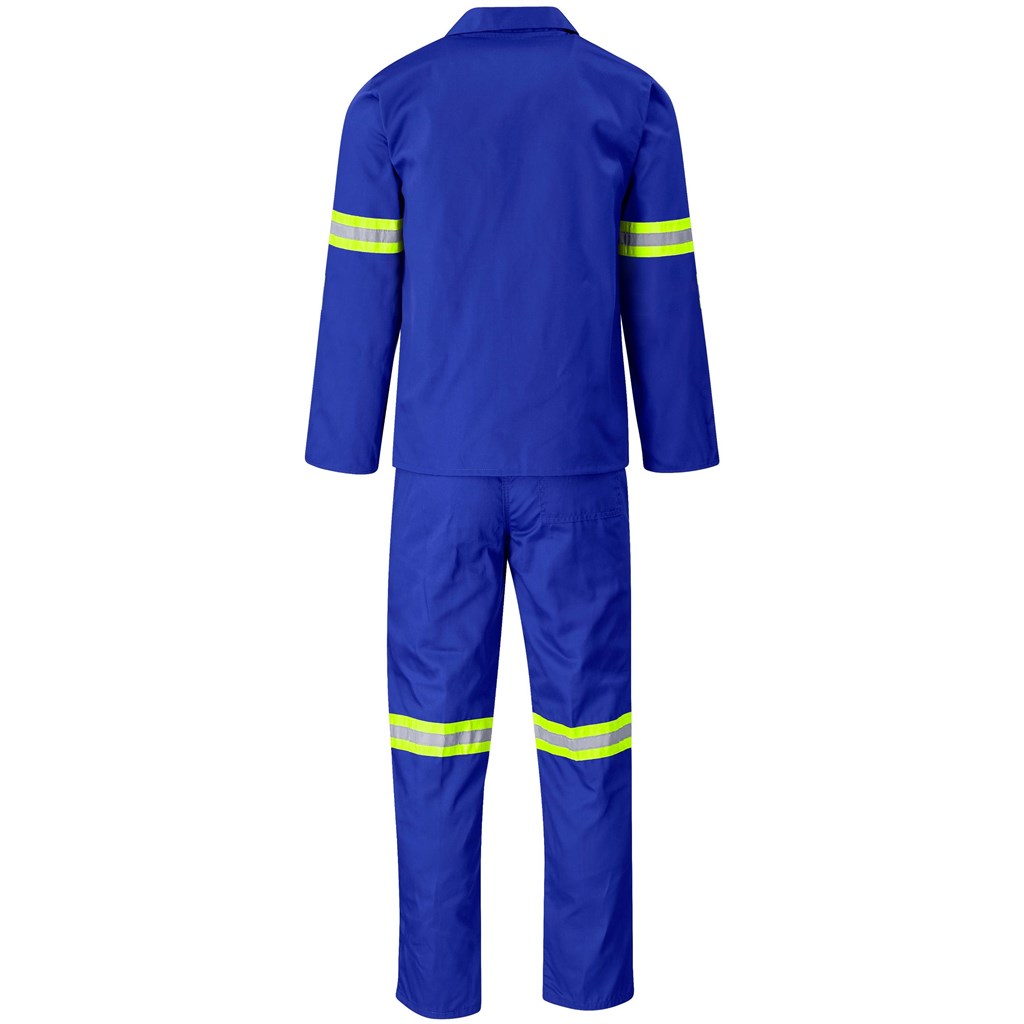 Trade Polycotton Conti Suit - Reflective Arms & Legs - Yellow Taped - Image 20