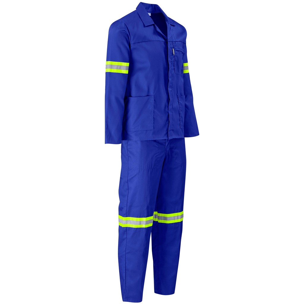 Trade Polycotton Conti Suit - Reflective Arms & Legs - Yellow Taped - Image 19