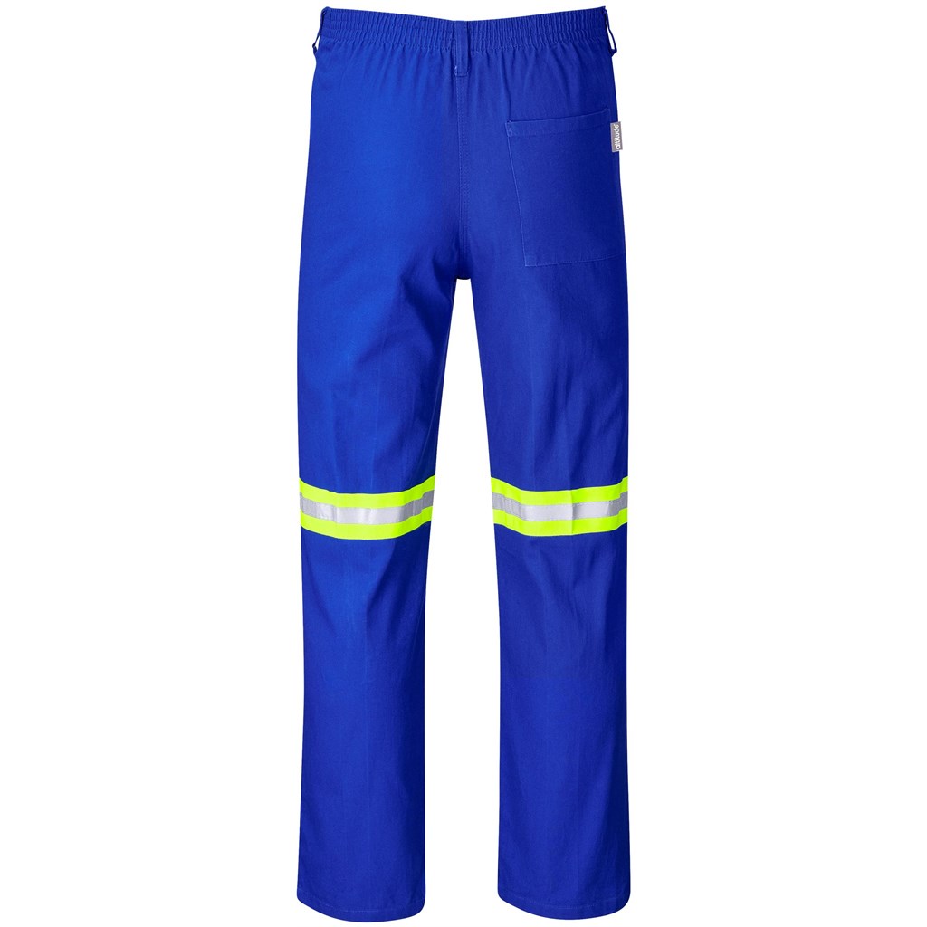 Artisan Premium 100% Cotton Pants - Reflective Legs - Yellow Tape - Image 22