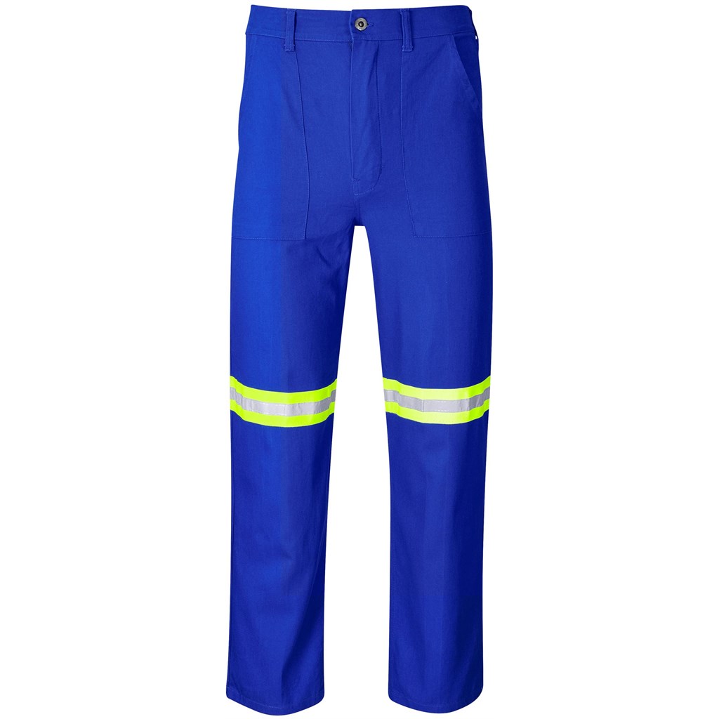 Artisan Premium 100% Cotton Pants - Reflective Legs - Yellow Tape - Image 20