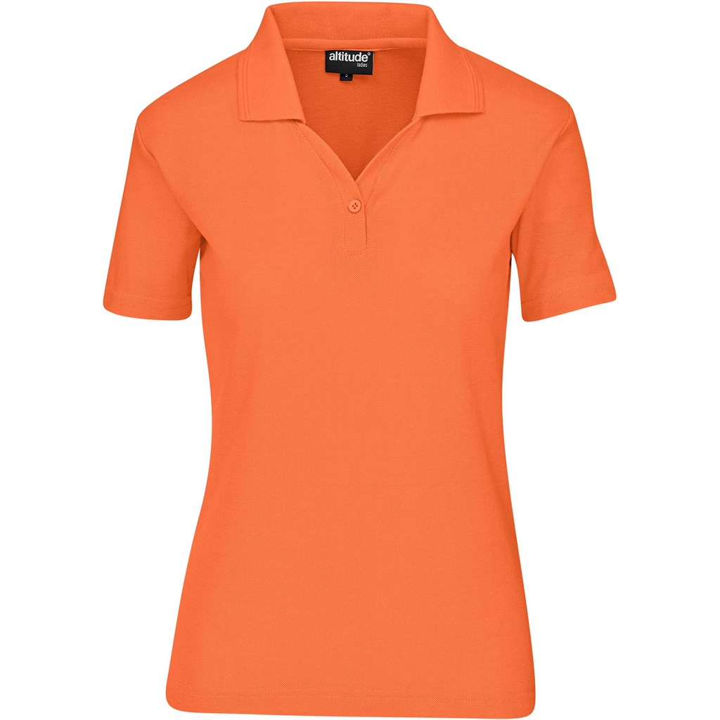 Ladies Basic Pique Golf Shirt - Image 35
