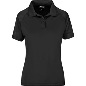 Ladies Santorini Golf Shirt - Black