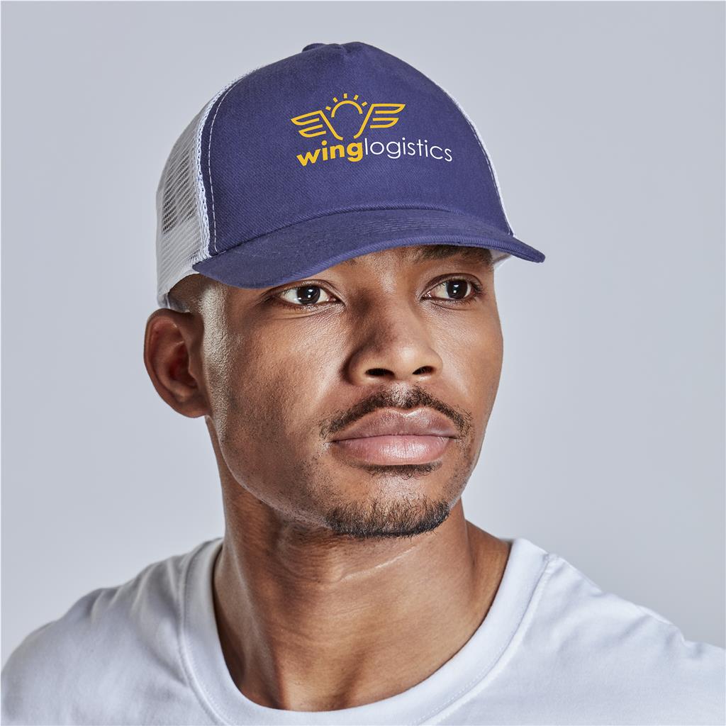 Trucker Cap - 5 Panel - Image 3