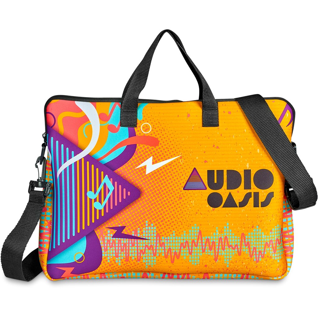 Hoppla Nimbus Neoprene Laptop Sleeve with Handles & Shoulder Strap – 15 -16 inch - Image 4
