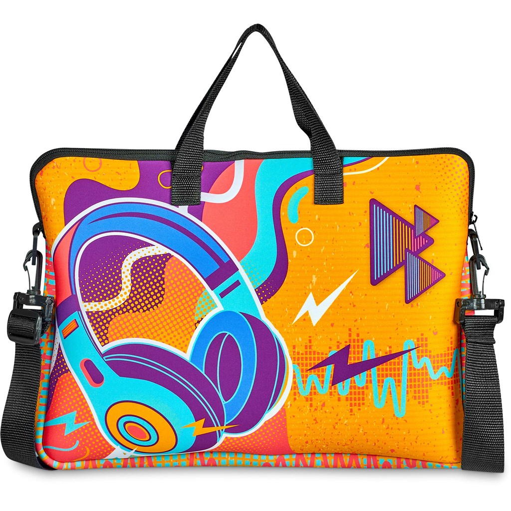 Hoppla Nimbus Neoprene Laptop Sleeve with Handles & Shoulder Strap – 15 -16 inch - Image 8