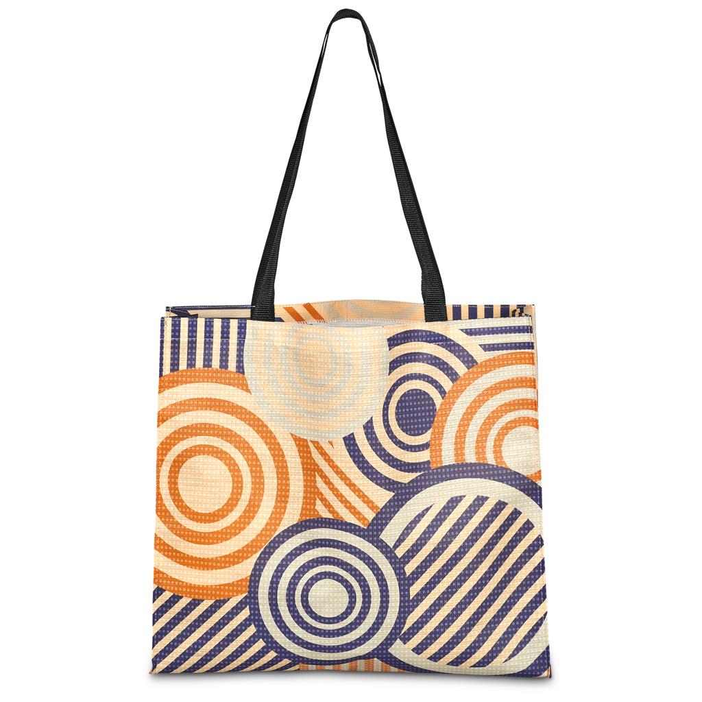 Hoppla Footloose Recycled PET Stitch-Bond Shopper - Image 2