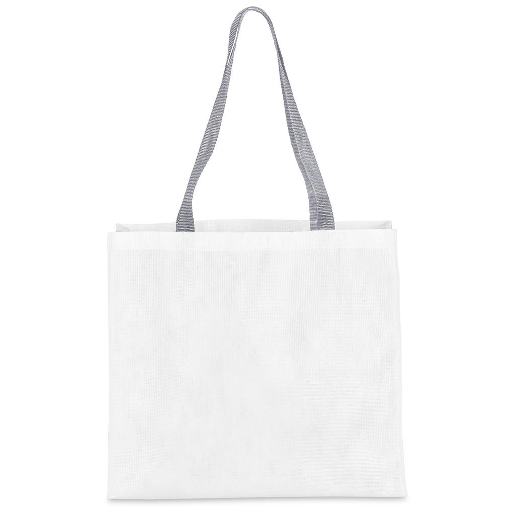 Hoppla Footloose Recycled PET Stitch-Bond Shopper - Image 6