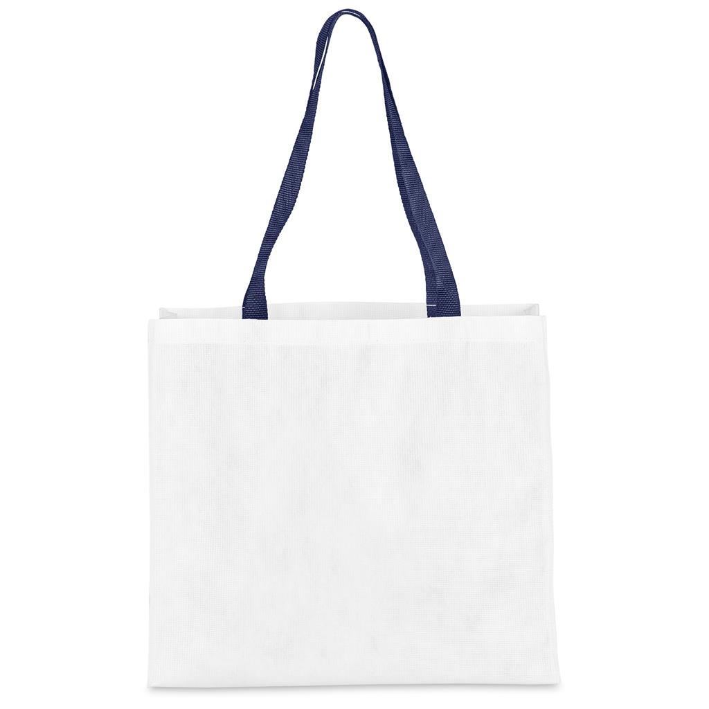 Hoppla Footloose Recycled PET Stitch-Bond Shopper - Image 9