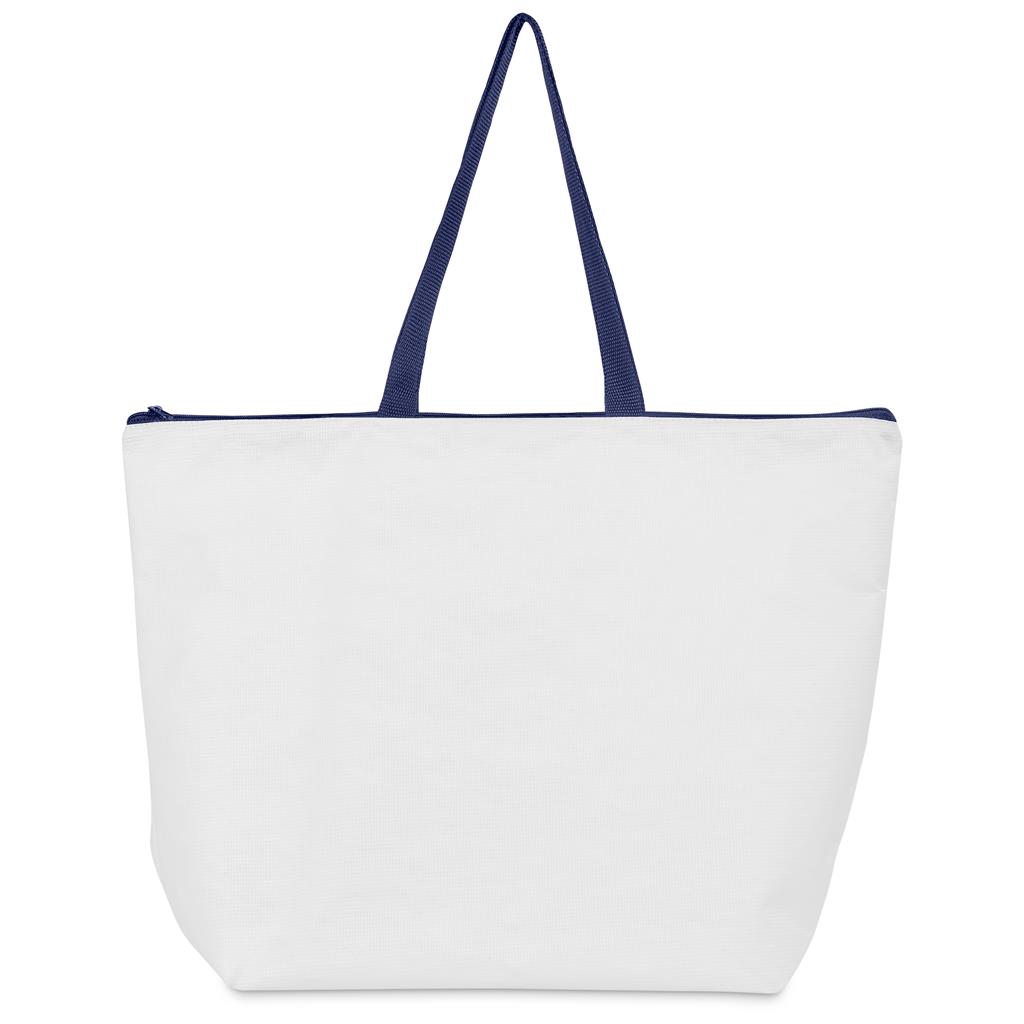 Hoppla Skyline Recycled PET Stitch-Bond Shopper With Zip - Image 12