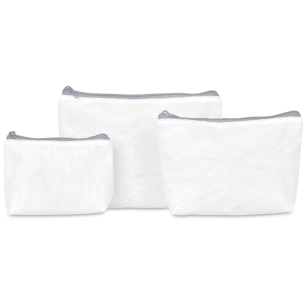 Hoppla Leanne Recycled PET Stitch-Bond Maxi Toiletry Bag - Image 20