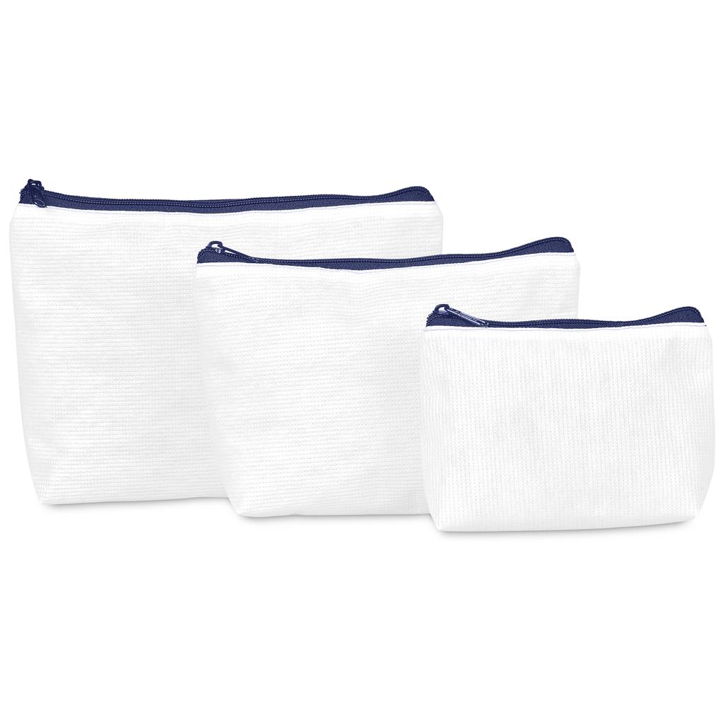 Hoppla Leanne Recycled PET Stitch-Bond Maxi Toiletry Bag - Image 24