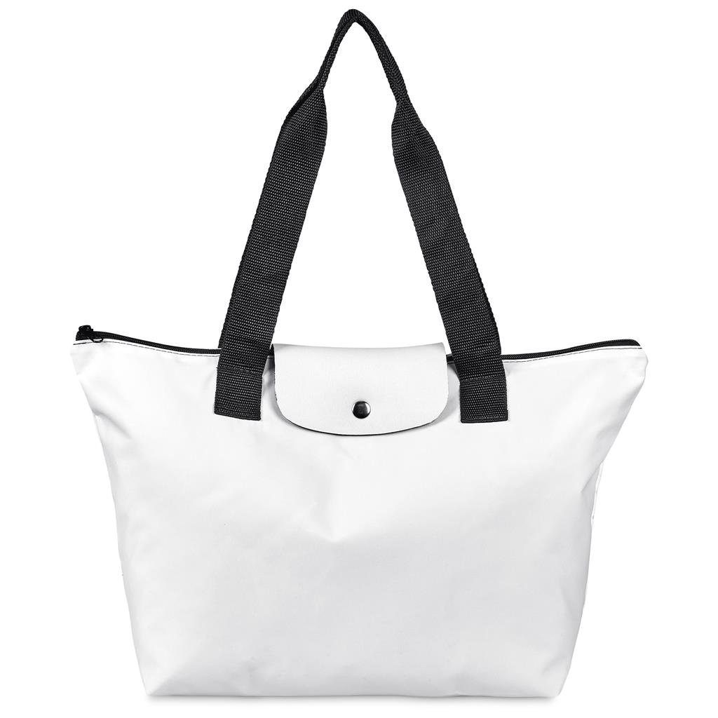 Hoppla Rosebank Polyester Roll-Up Tote Bag - Image 8
