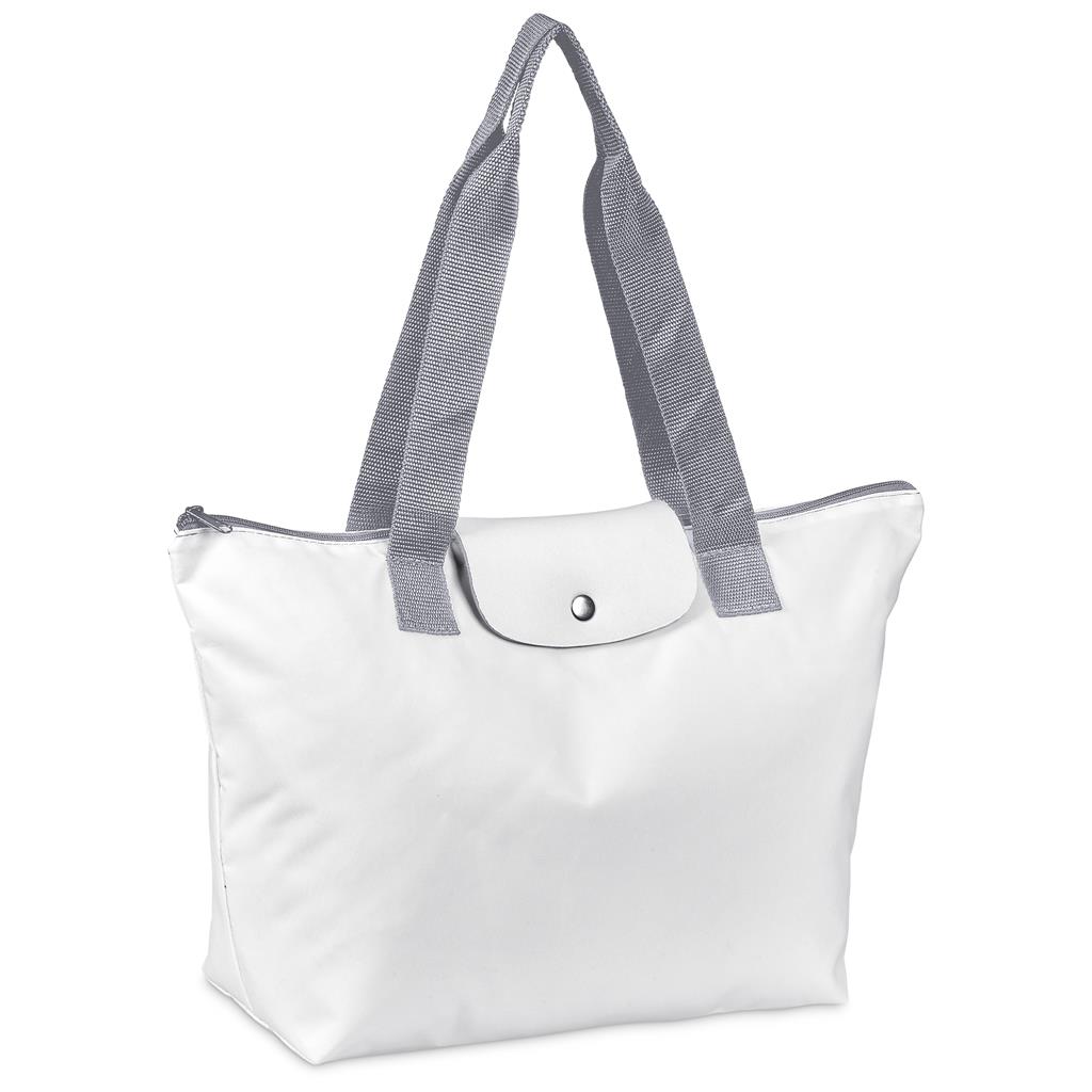 Hoppla Rosebank Polyester Roll-Up Tote Bag - Image 11