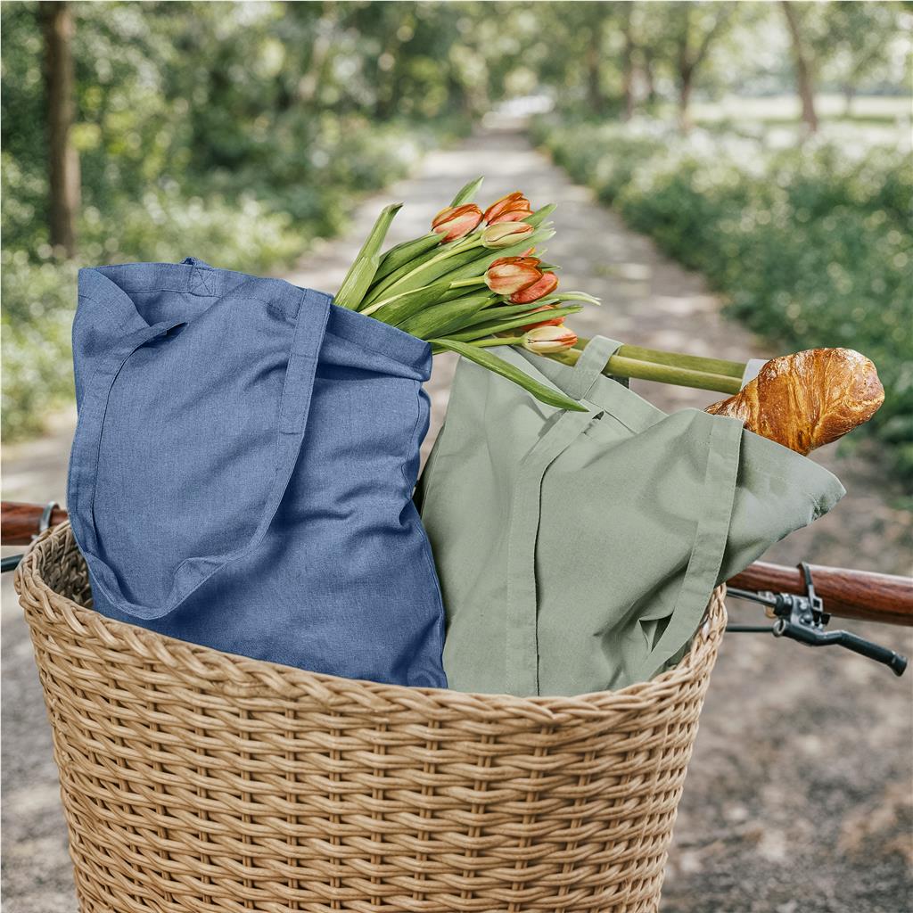 Okiyo Ito Recycled Coloured Cotton Shopper - Image 9