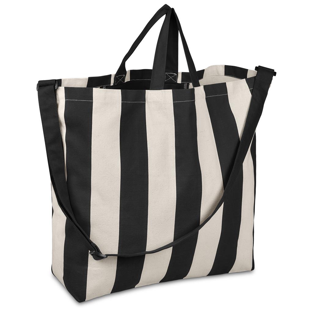 Okiyo Natsuri Recycled Cotton Canvas Large Beach Bag - Image 12