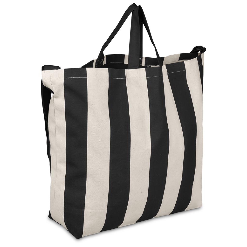 Okiyo Natsuri Recycled Cotton Canvas Large Beach Bag - Image 5