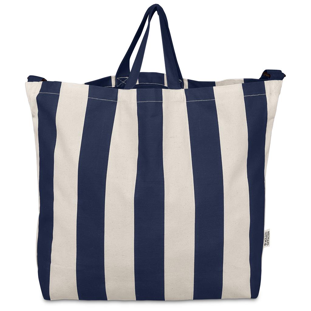 Okiyo Natsuri Recycled Cotton Canvas Large Beach Bag - Image 31