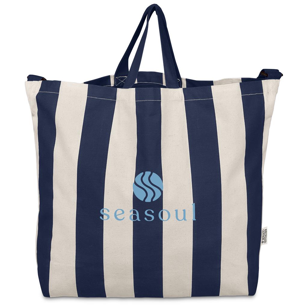 Okiyo Natsuri Recycled Cotton Canvas Large Beach Bag - Image 30