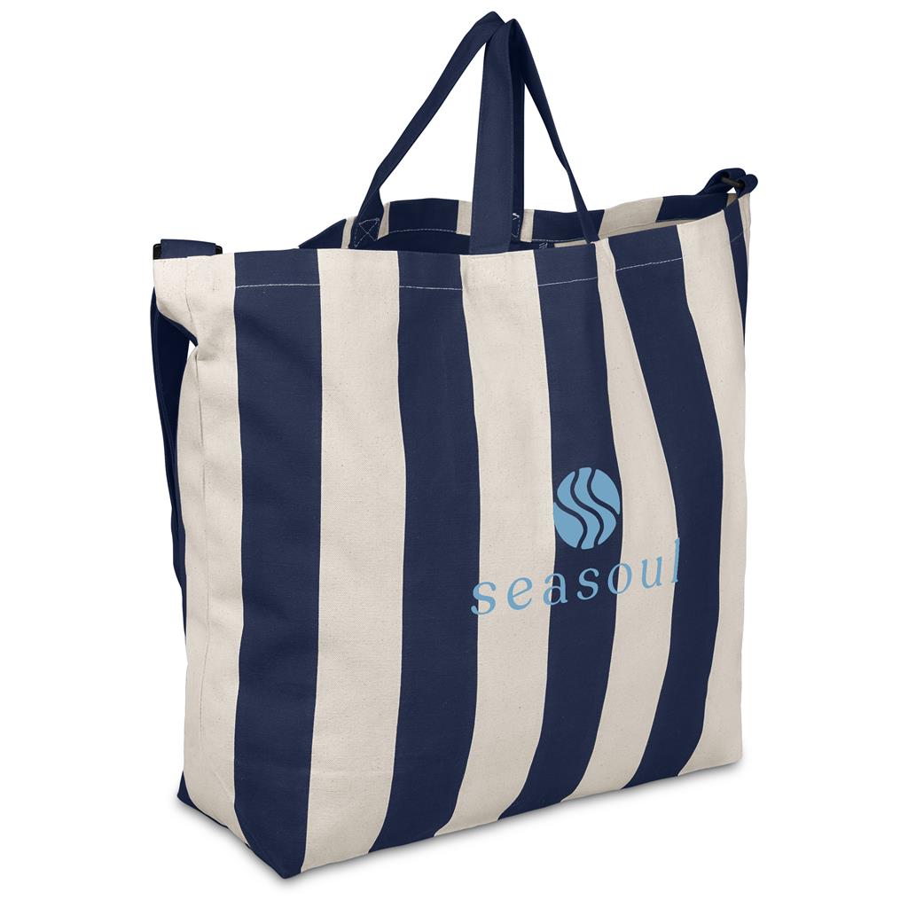 Okiyo Natsuri Recycled Cotton Canvas Large Beach Bag - Image 28