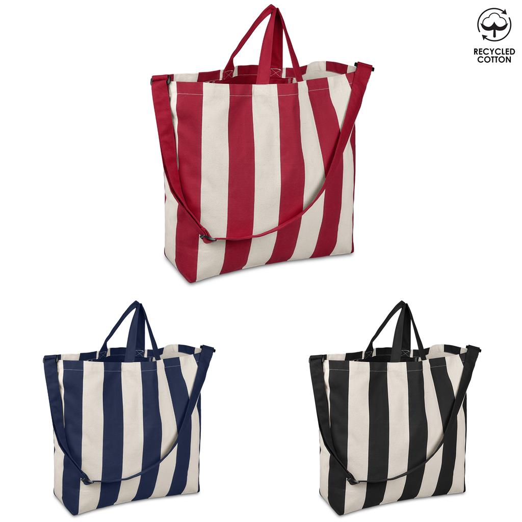 Okiyo Natsuri Recycled Cotton Canvas Large Beach Bag - Image 3