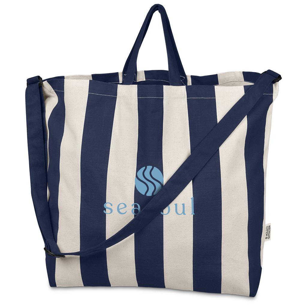 Okiyo Natsuri Recycled Cotton Canvas Large Beach Bag - Image 24