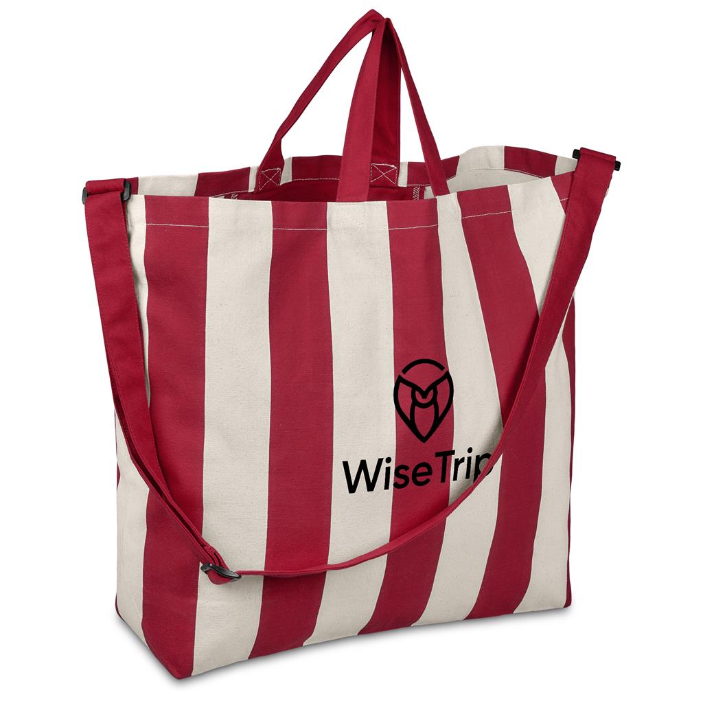Okiyo Natsuri Recycled Cotton Canvas Large Beach Bag - Image 34
