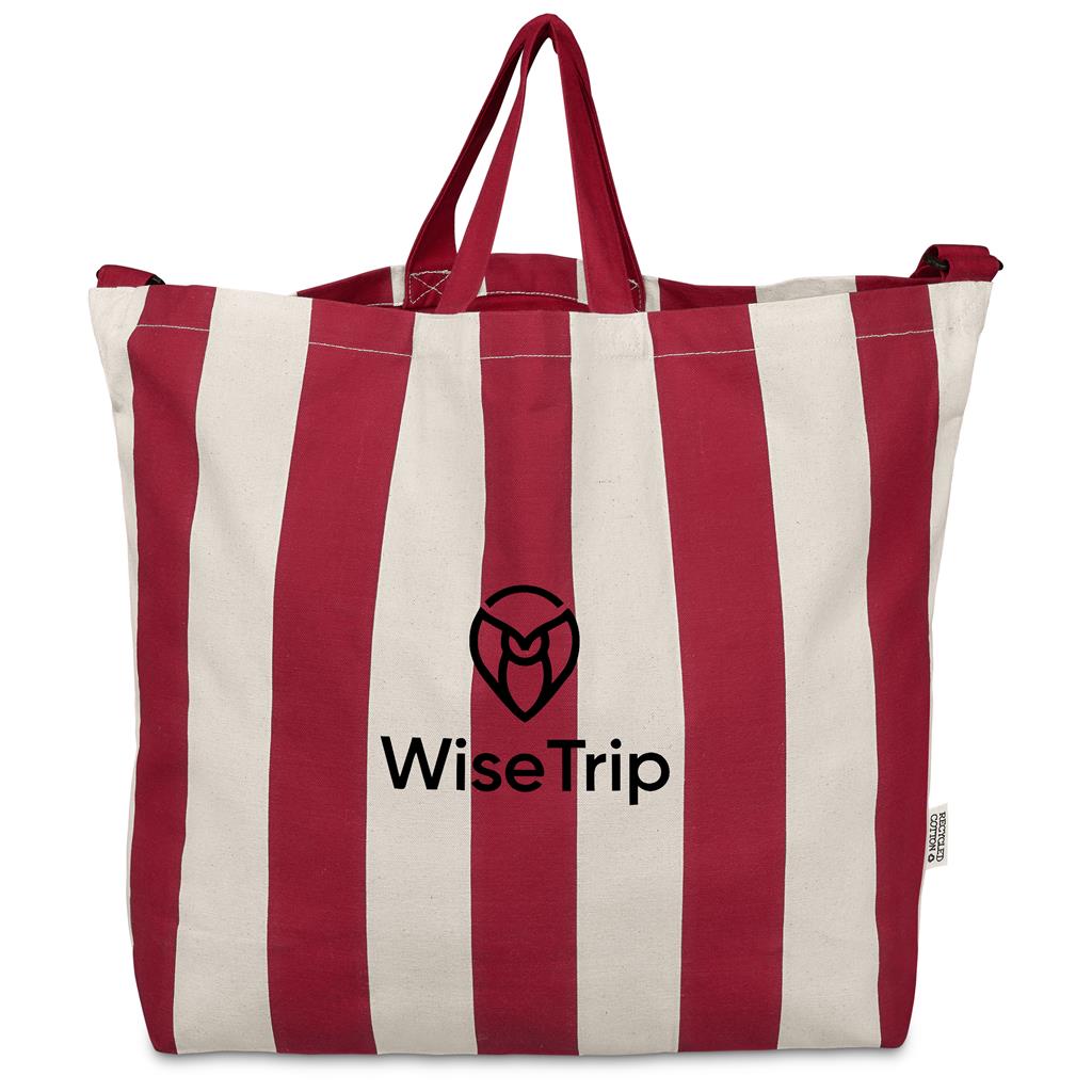 Okiyo Natsuri Recycled Cotton Canvas Large Beach Bag - Image 38