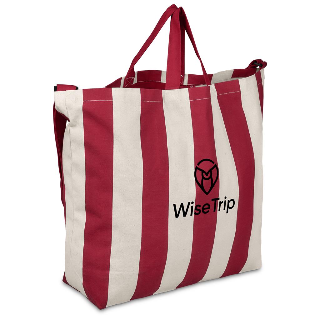 Okiyo Natsuri Recycled Cotton Canvas Large Beach Bag - Image 36
