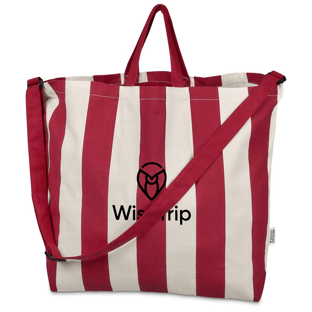 Okiyo Natsuri Recycled Cotton Canvas Large Beach Bag - Image 32