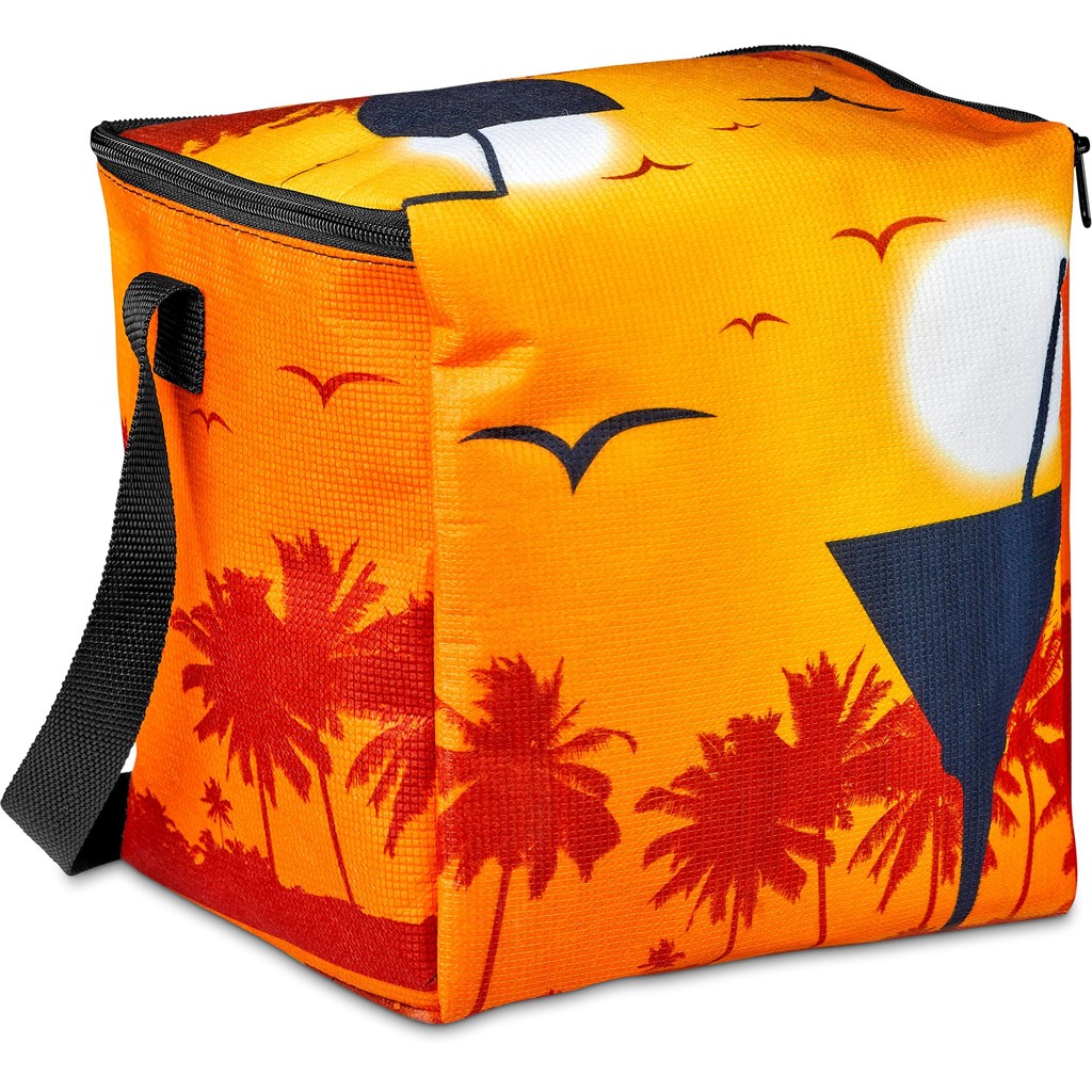 Hoppla Quebec Recycled PET Stitch-Bond 12-Can Cooler - Image 6
