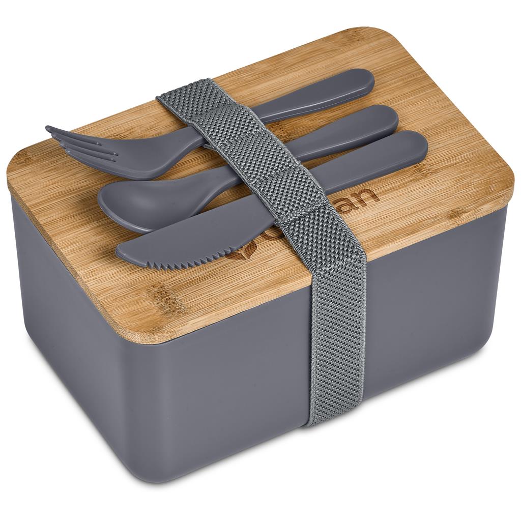 Okiyo Pasuta Recycled Plastic & Bamboo Lunch Box - Image 9
