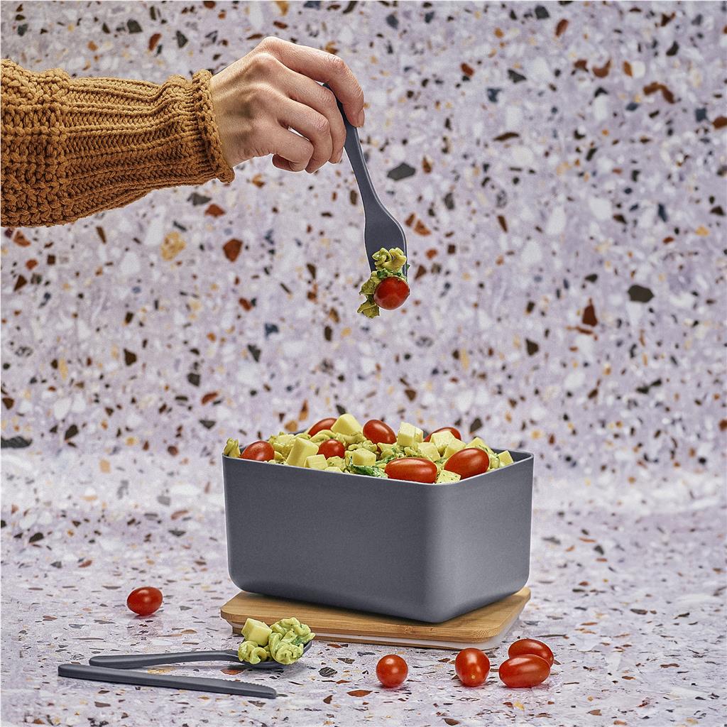 Okiyo Pasuta Recycled Plastic & Bamboo Lunch Box - Image 11
