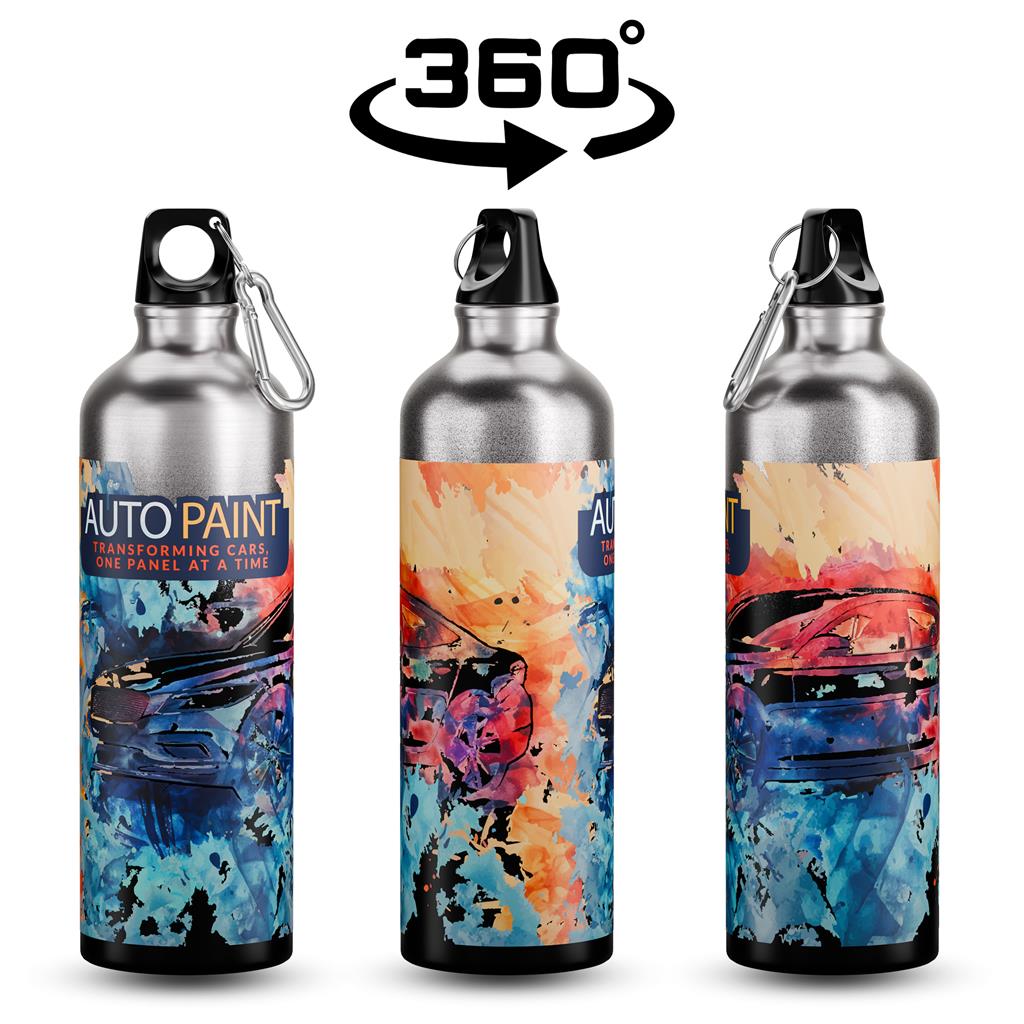 Crossover Aluminium Water Bottle - 750ml - Image 5