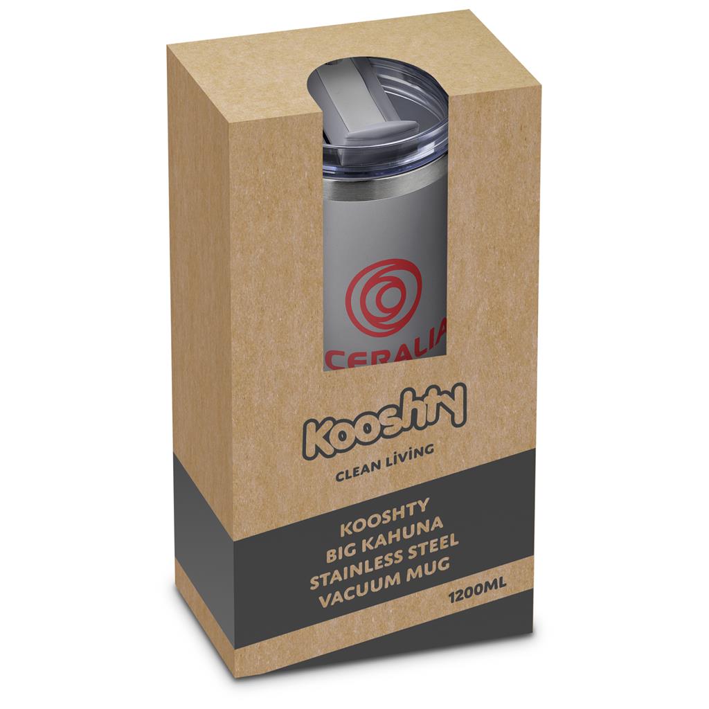 Kooshty Big Kahuna Stainless Steel Vacuum Mug – 1.2 Litre - Image 45