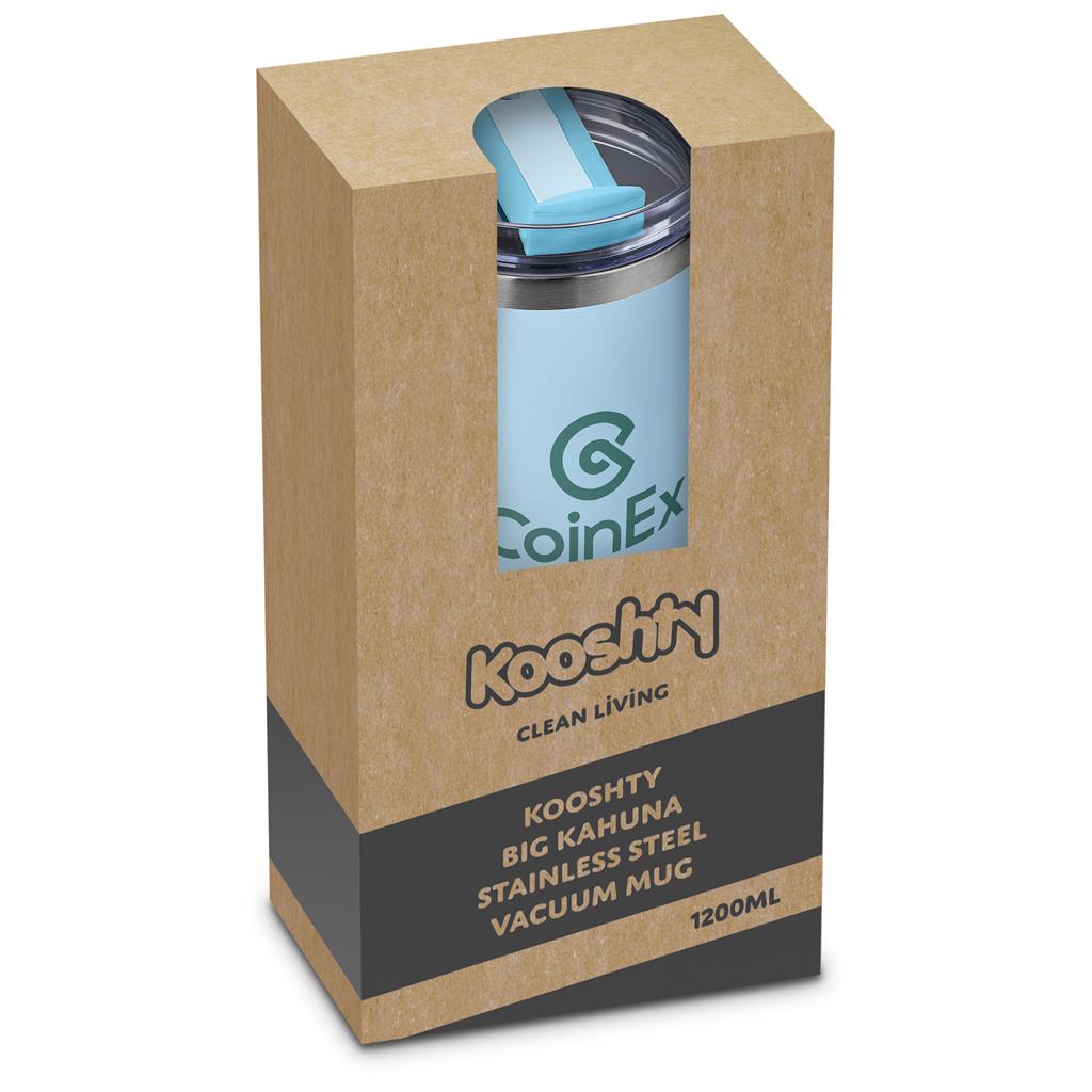 Kooshty Big Kahuna Stainless Steel Vacuum Mug – 1.2 Litre - Image 75