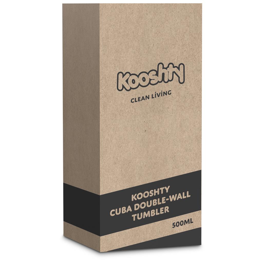 Kooshty Cuba Plastic Double-Wall Tumbler – 500ml - Image 5