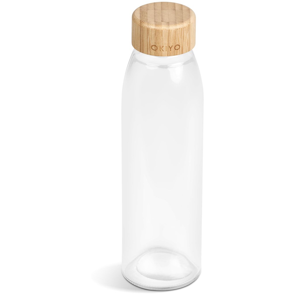 Okiyo Wabi-Sabi Glass Water Bottle - 500ml - Image 12