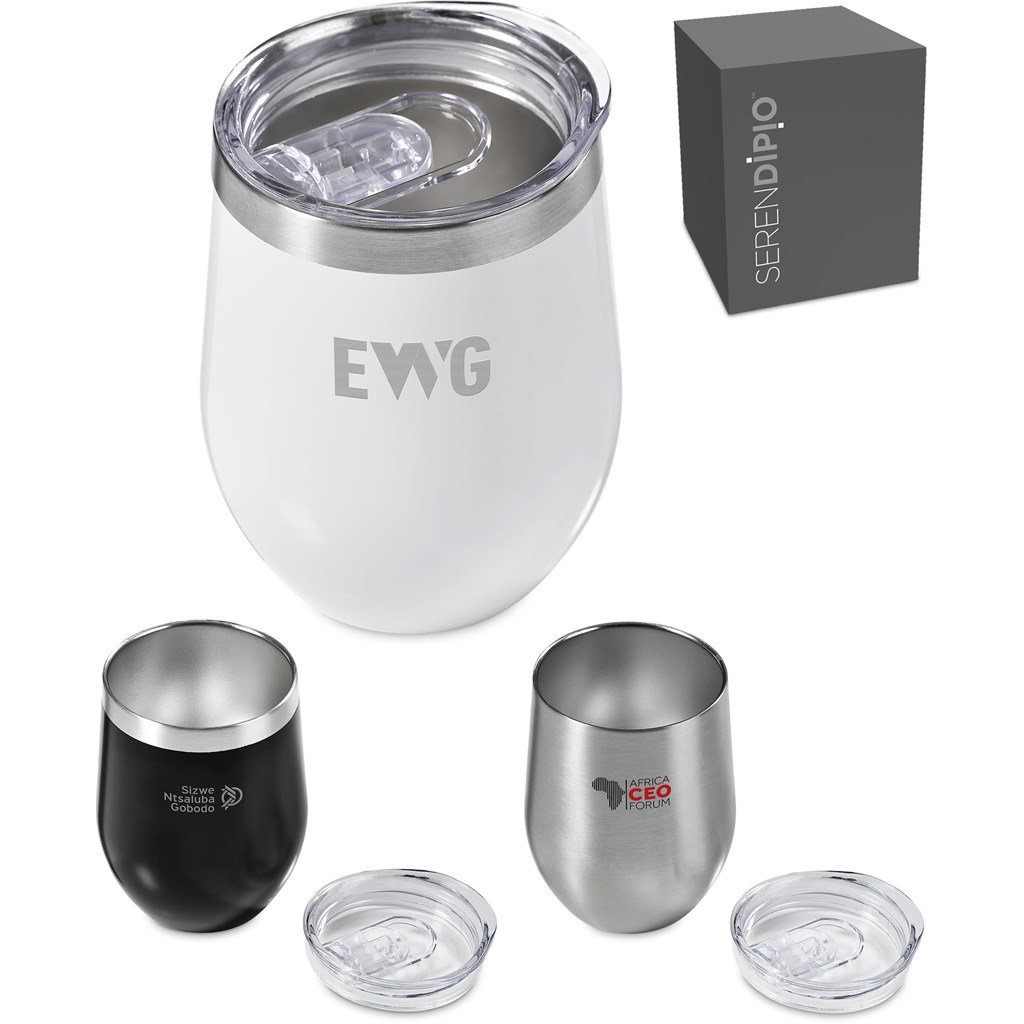 Serendipio Sheridan Stainless Steel Vacuum Tumbler - 300ml - Image 4