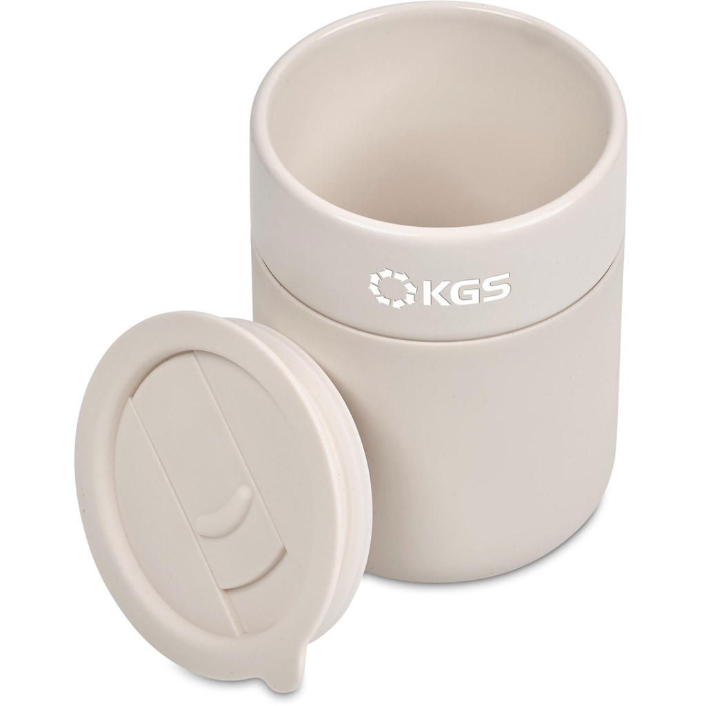 Serendipio Pimlico Ceramic Coffee Tumbler – 300ml - Image 43
