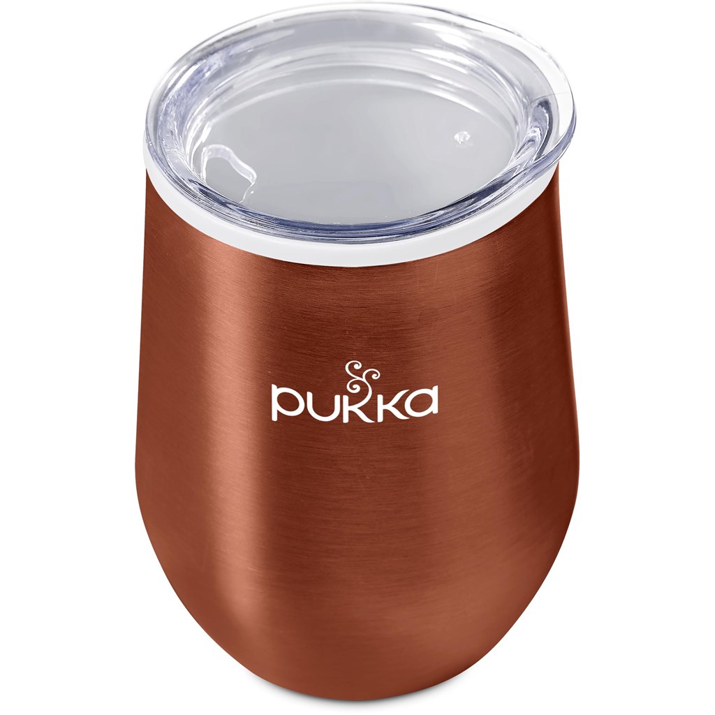 Serendipio Vogue Madison Stainless Steel & Plastic Double-Wall Tumbler - 350ml - Image 20