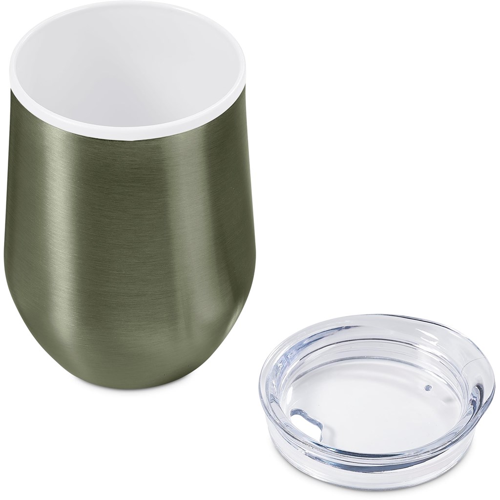 Serendipio Vogue Madison Stainless Steel & Plastic Double-Wall Tumbler - 350ml - Image 24