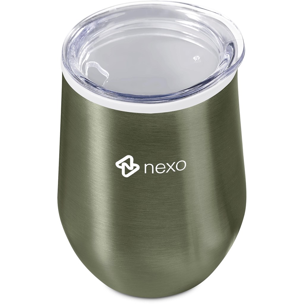 Serendipio Vogue Madison Stainless Steel & Plastic Double-Wall Tumbler - 350ml - Image 26
