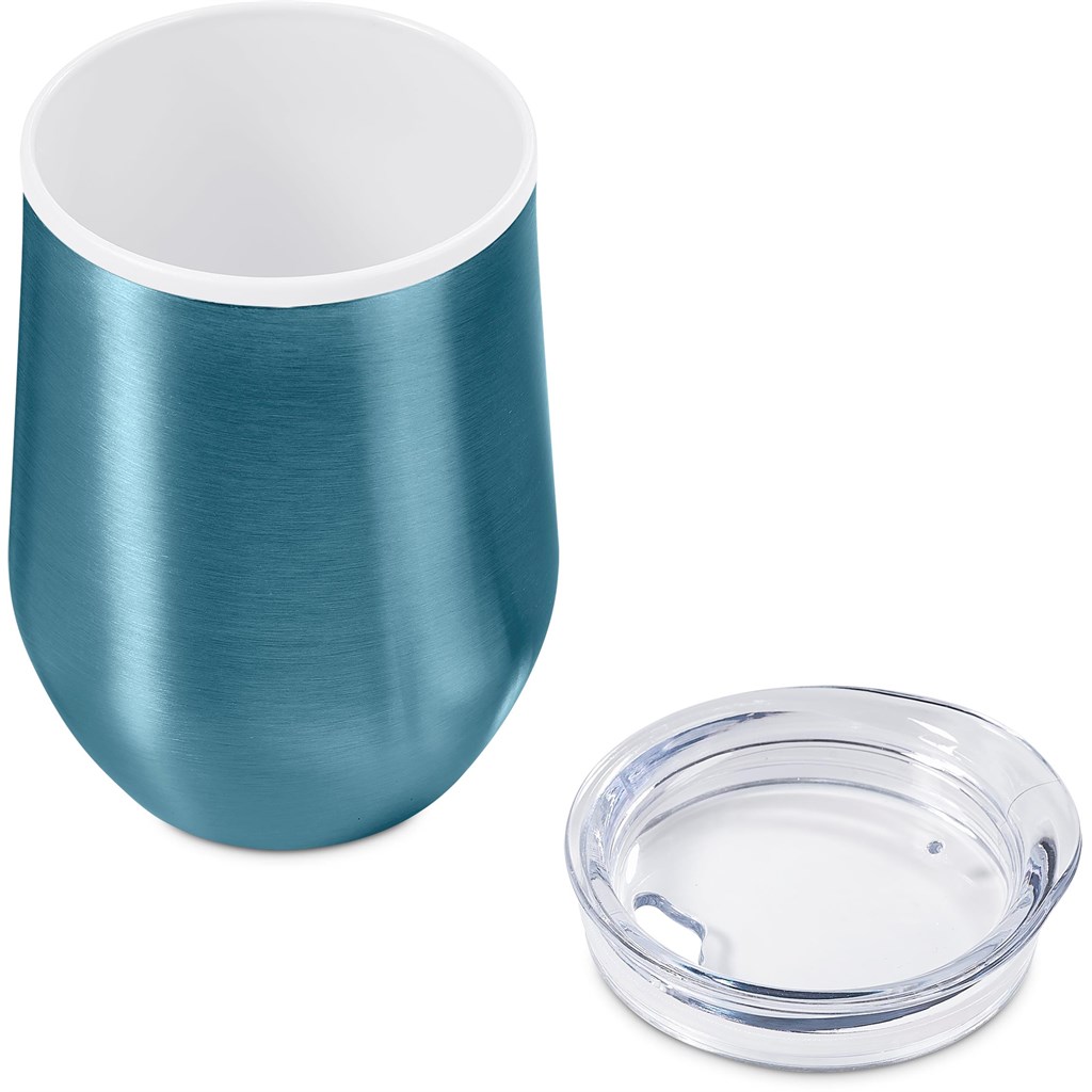 Serendipio Vogue Madison Stainless Steel & Plastic Double-Wall Tumbler - 350ml - Image 34
